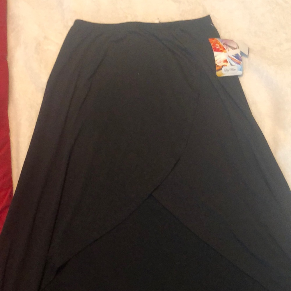 High low maxi skirt